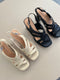 Ladies Criss Cross Straps With Buckle strap